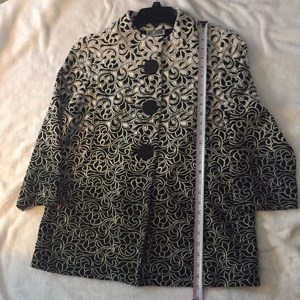 3/4 sleeve unlined jacket